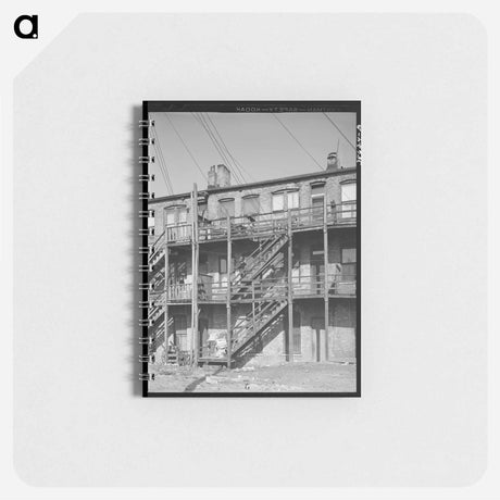 アートメモ帳-Southside Apartment Back
 - ラッセル リー Memo.