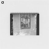 アートメモ帳-Restaurant Window, Big Falls, Minnesota
 - ラッセル リー Memo.