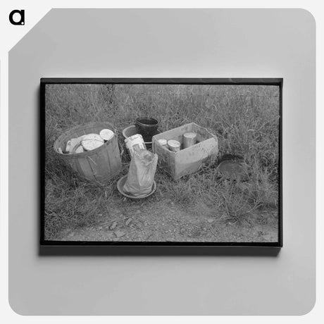 アートパネル-Roadside Victuals
 - ラッセル リー Canvas.