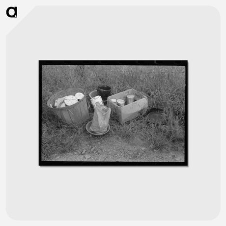 アートポストカード-Roadside Victuals
 - ラッセル リー Postcard.