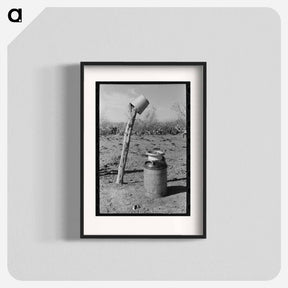 アートポスター-Milk Can and Pail
 - ラッセル リー Poster.