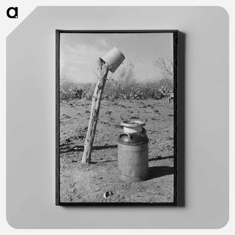 アートパネル-Milk Can and Pail
 - ラッセル リー Canvas.