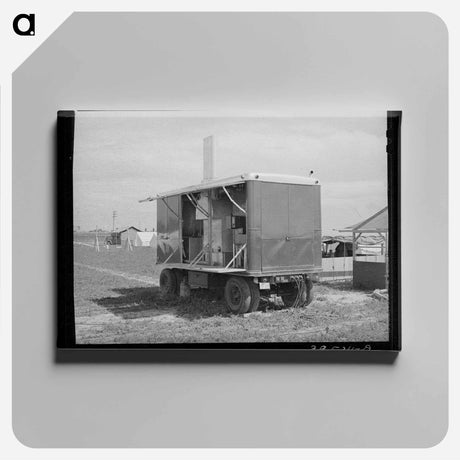 アートパネル-FSA Mobile Power Unit
 - ラッセル リー Canvas.