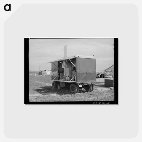 アートポストカード-FSA Mobile Power Unit
 - ラッセル リー Postcard.