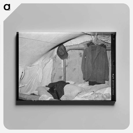 アートパネル-Tent Home, Harlingen
 - ラッセル リー Canvas.
