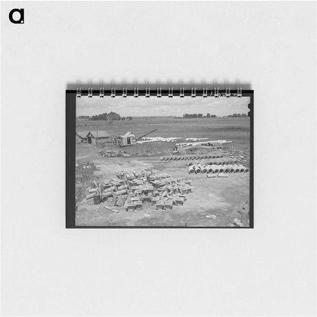 アートメモ帳-Irrigation Tile
 - ラッセル リー Memo.