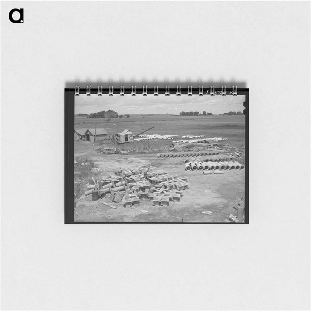 アートメモ帳-Irrigation Tile
 - ラッセル リー Memo.