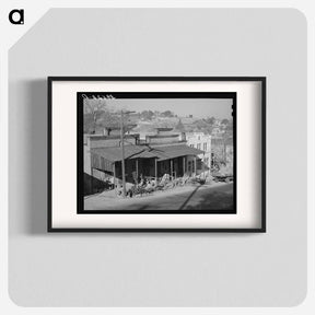 アートポスター-Old Auburn, California
 - ラッセル リー Poster.