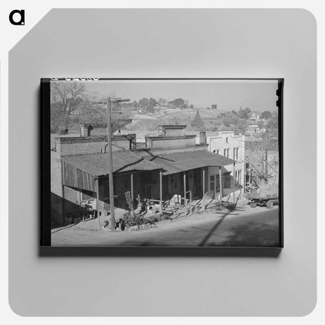 アートパネル-Old Auburn, California
 - ラッセル リー Canvas.