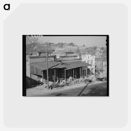 アートポストカード-Old Auburn, California
 - ラッセル リー Postcard.