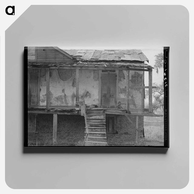 アートパネル-Abandoned Trepagnier Plantation
 - ラッセル リー Canvas.