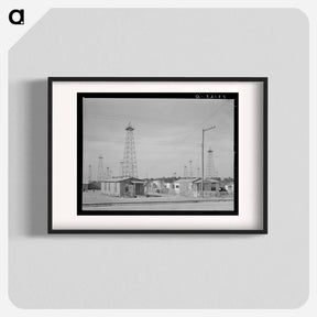 アートポスター-Forest of Oil Derricks
 - ラッセル リー Poster.