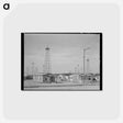 アートポストカード-Forest of Oil Derricks
 - ラッセル リー Postcard.