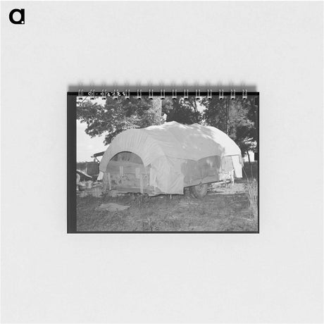 アートメモ帳-Migrant's Wagon Home
 - ラッセル リー Memo.