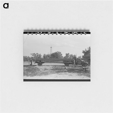 アートメモ帳-Seminole Oil Field
 - ラッセル リー Memo.