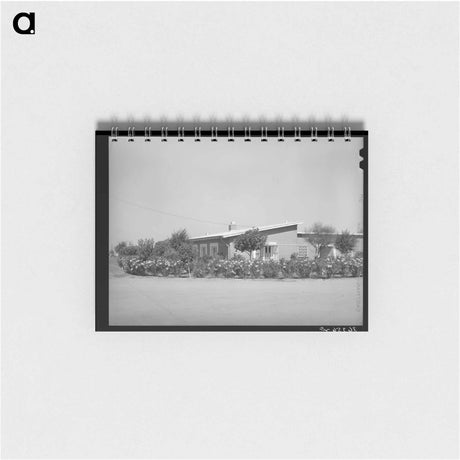 アートメモ帳-Community House, Casa Grande Valley Farms
 - ラッセル リー Memo.