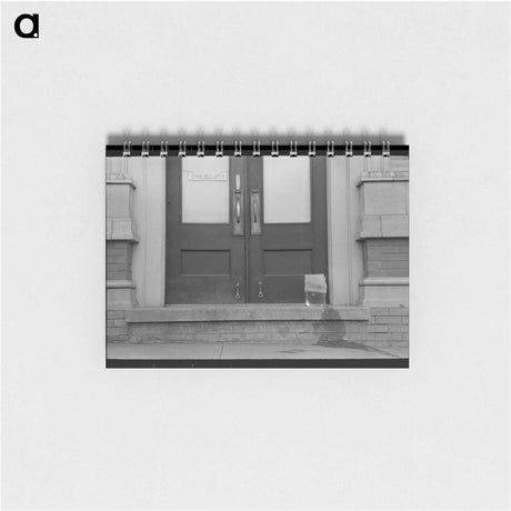 アートメモ帳-Ice Melting on Doorstep
 - ラッセル リー Memo.