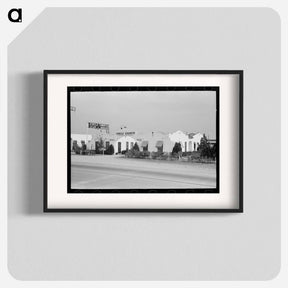 アートポスター-Tourist Courts, Waco
 - ラッセル リー Poster.