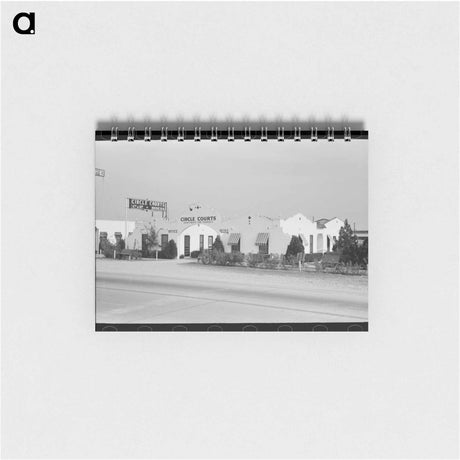 アートメモ帳-Tourist Courts, Waco
 - ラッセル リー Memo.