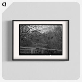 アートポスター-Old Sawmill, Pine Area
 - ラッセル リー Poster.