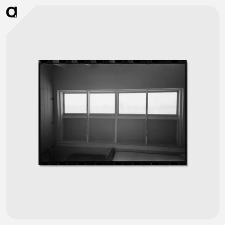 アートポストカード-Bedroom Windows
 - ラッセル リー Postcard.