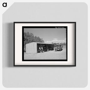 アートポスター-Toolshed on Hutton Farm
 - ラッセル リー Poster.