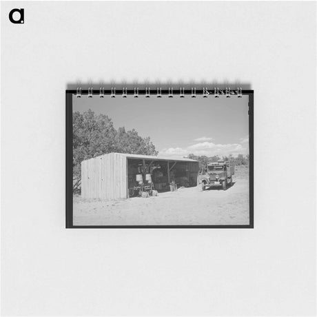 アートメモ帳-Toolshed on Hutton Farm
 - ラッセル リー Memo.