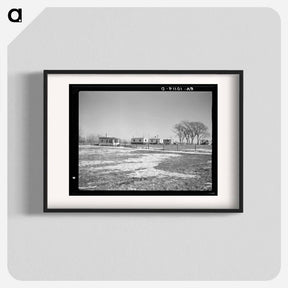 アートポスター-Shantytown near Spencer, Iowa
 - ラッセル リー Poster.