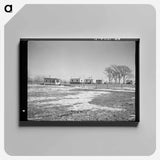 アートパネル-Shantytown near Spencer, Iowa
 - ラッセル リー Canvas.