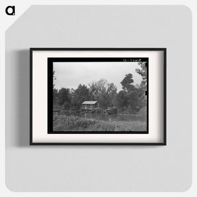 アートポスター-Fisherman's House, Louisiana
 - ラッセル リー Poster.