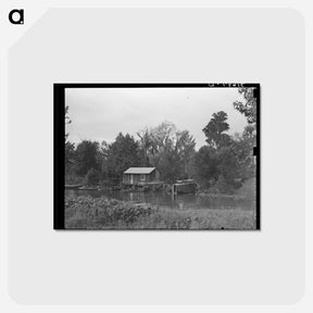 アートポストカード-Fisherman's House, Louisiana
 - ラッセル リー Postcard.
