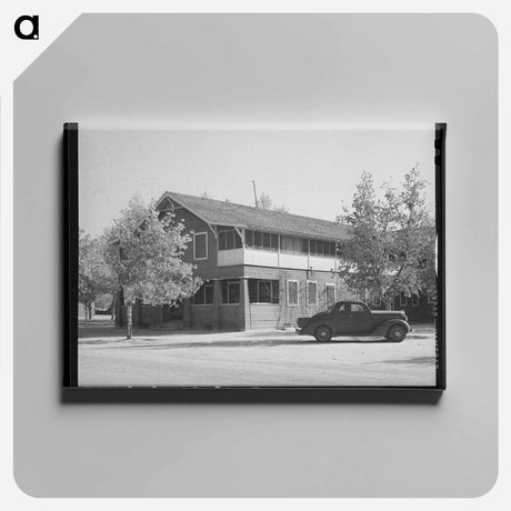 アートパネル-Bunk House at Earl Fruit Company Ranch
 - ラッセル リー Canvas.