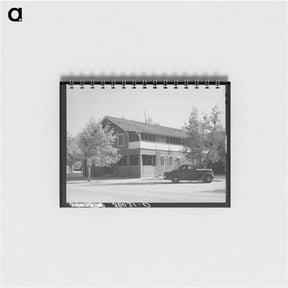 アートメモ帳-Bunk House at Earl Fruit Company Ranch
 - ラッセル リー Memo.