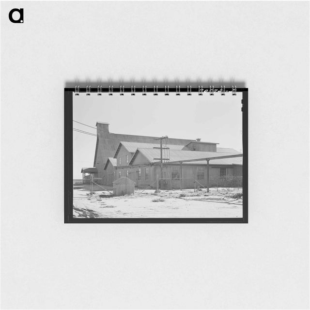 アートメモ帳-Intercontinental Rubber Producers Factory
 - ラッセル リー Memo.