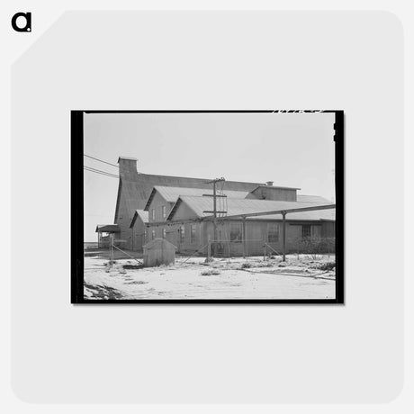アートポストカード-Intercontinental Rubber Producers Factory
 - ラッセル リー Postcard.