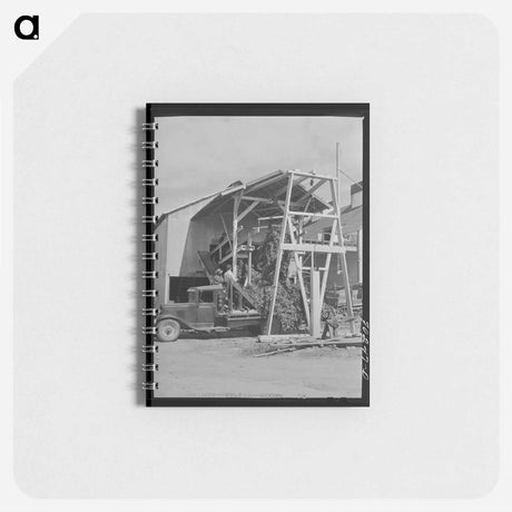 アートメモ帳-Hop Vines and Mechanical Picker
 - ラッセル リー Memo.