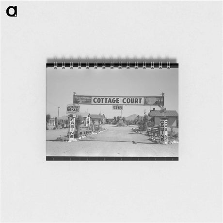 アートメモ帳-Phoenix Tourist Court
 - ラッセル リー Memo.