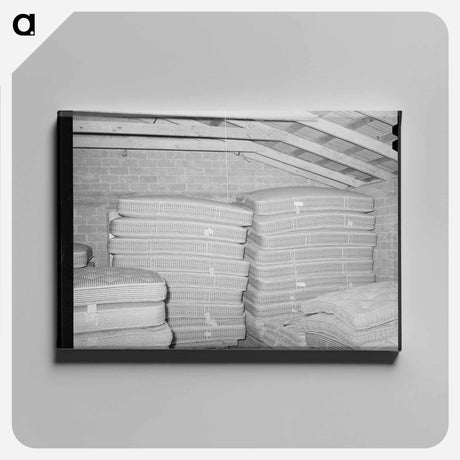 アートパネル-Mattress Factory, San Angelo
 - ラッセル リー Canvas.