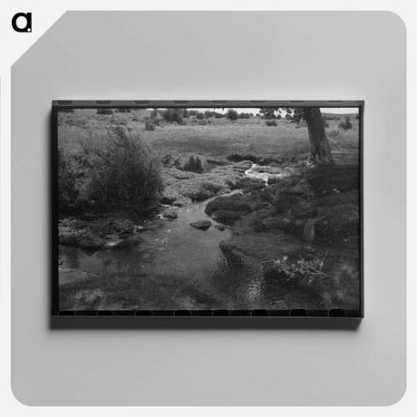 アートパネル-Irrigation Water for Concho, Arizona
 - ラッセル リー Canvas.
