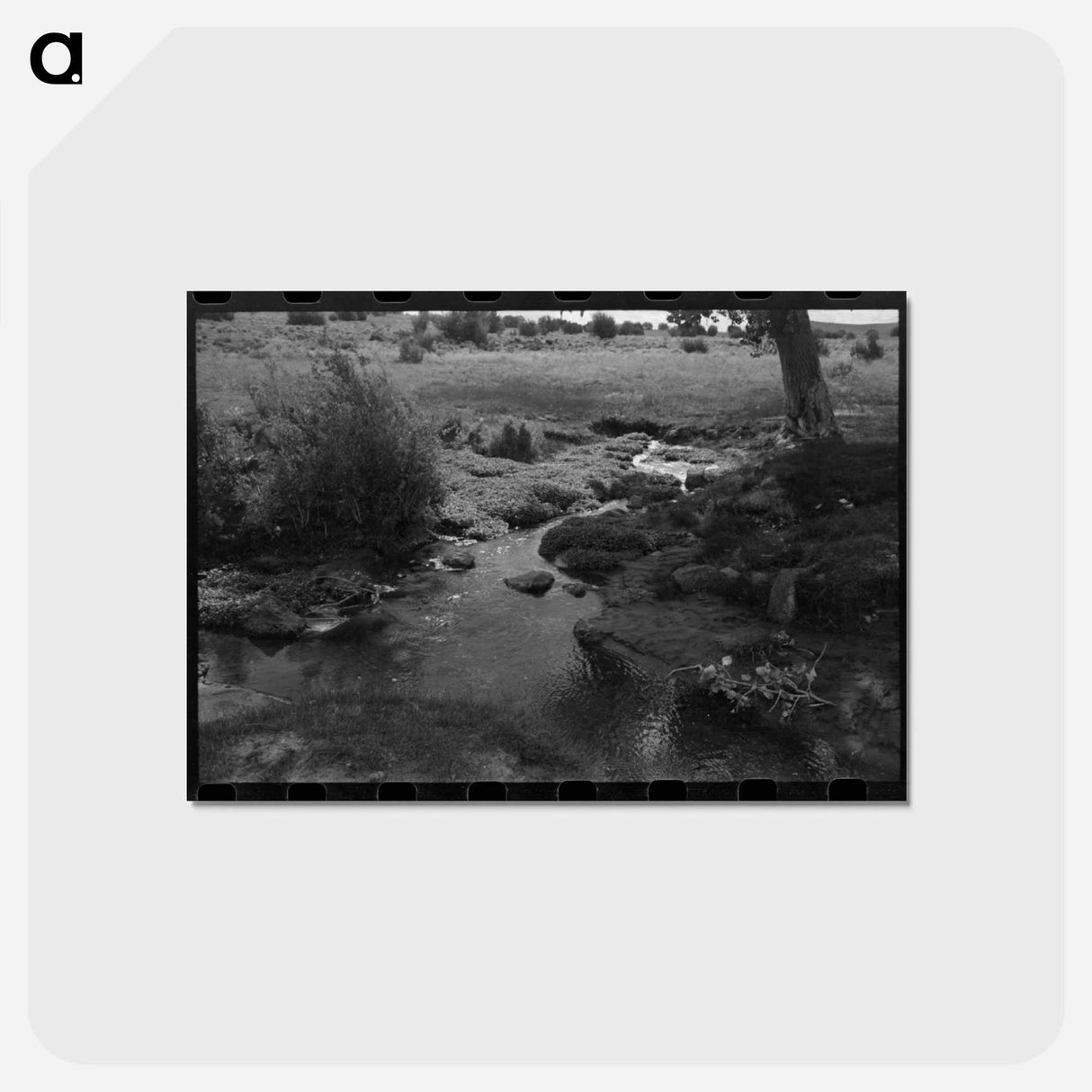 アートポストカード-Irrigation Water for Concho, Arizona
 - ラッセル リー Postcard.