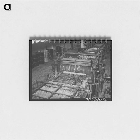 アートメモ帳-Wool Scouring Machine
 - ラッセル リー Memo.