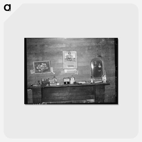 アートポストカード-Mississippi Mantelpiece
 - ラッセル リー Postcard.