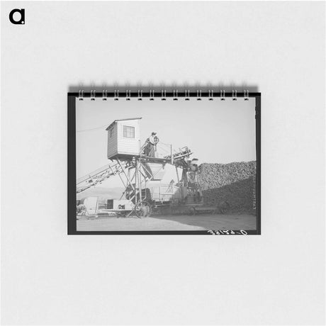 アートメモ帳-Sugar Beet Unloader
 - ラッセル リー Memo.
