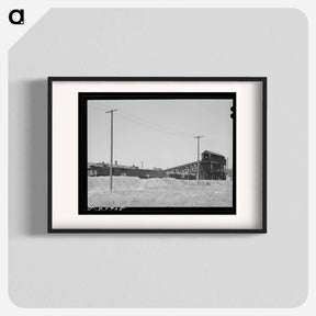 アートポスター-Coaling Station, Nampa, Idaho
 - ラッセル リー Poster.