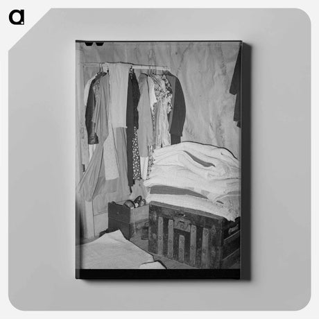 アートパネル-Farm Family Bedroom
 - ラッセル リー Canvas.
