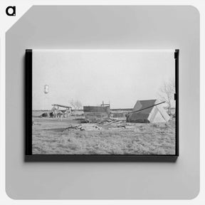 アートパネル-El Indio Labor Camp
 - ラッセル リー Canvas.