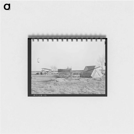 アートメモ帳-El Indio Labor Camp
 - ラッセル リー Memo.