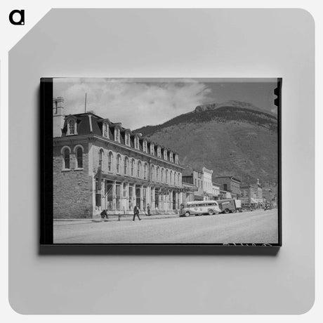 アートパネル-Silverton Main Street
 - ラッセル リー Canvas.