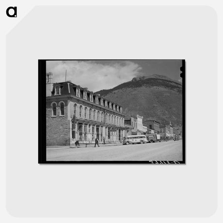 アートポストカード-Silverton Main Street
 - ラッセル リー Postcard.