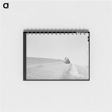 アートメモ帳-Whitman County Combine
 - ラッセル リー Memo.
